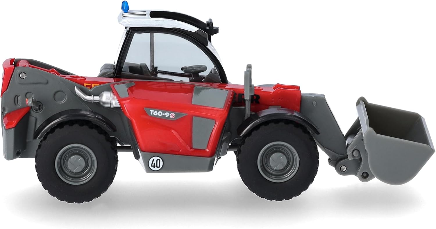 Thumbnail 2 de Herpa Liebherr Teleskoplader T60-9S „Feuerwehr” – model w skali 1:87