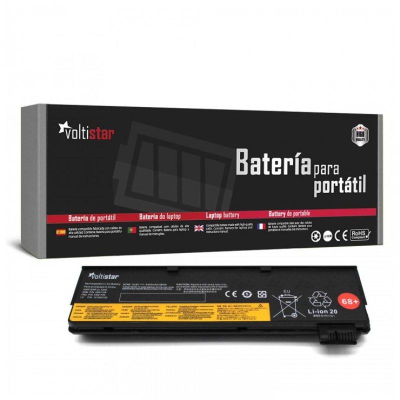 Batería OEM para Lenovo ThinkPad T440S/T440/X240 – 4400 mAh, 10.8/11.1 V
