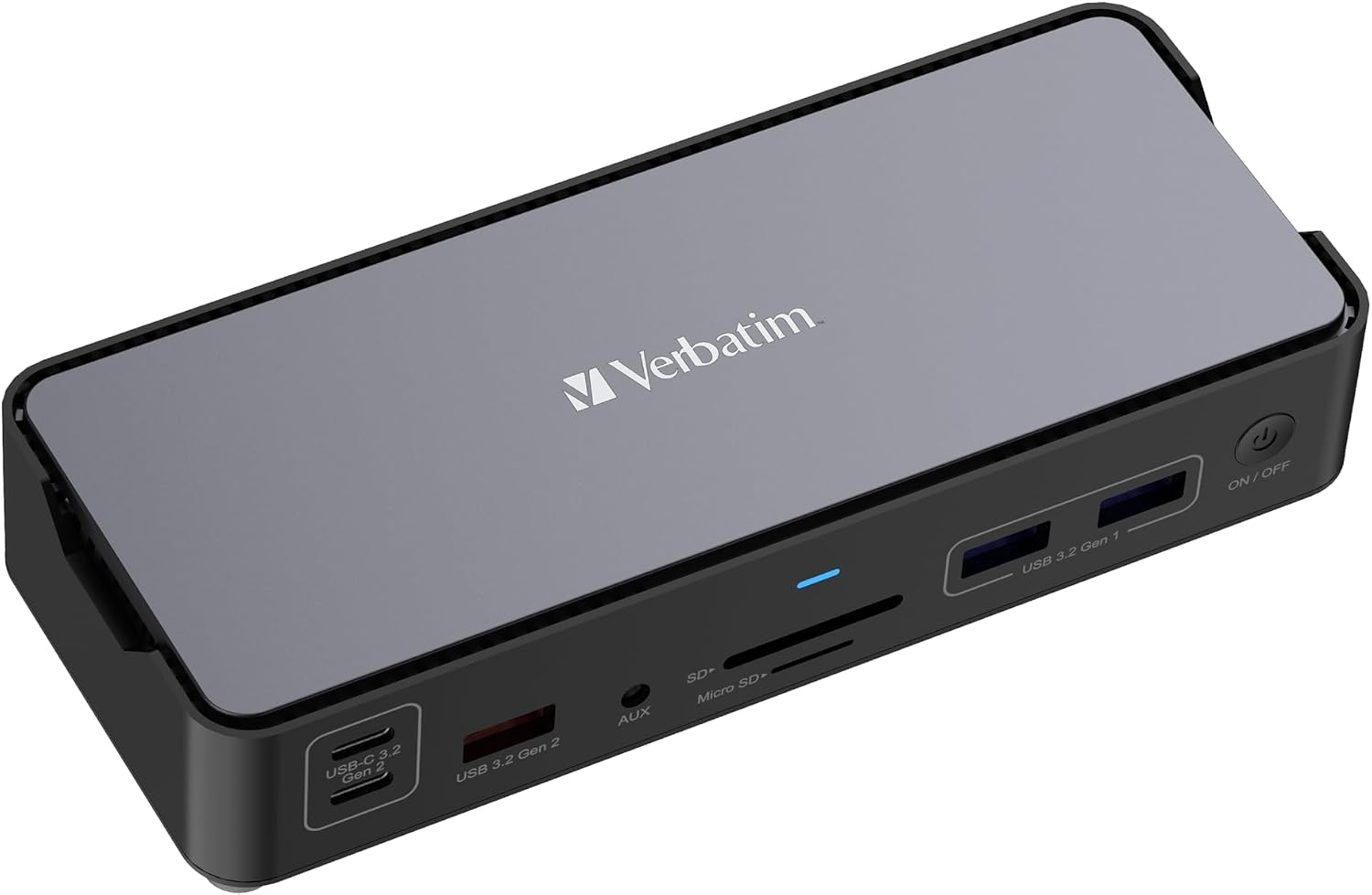 Detalle 2 de Verbatim 32171 stacja dokująca USB-C Pro 15 w 1, PD 80 W, HDMI 8K