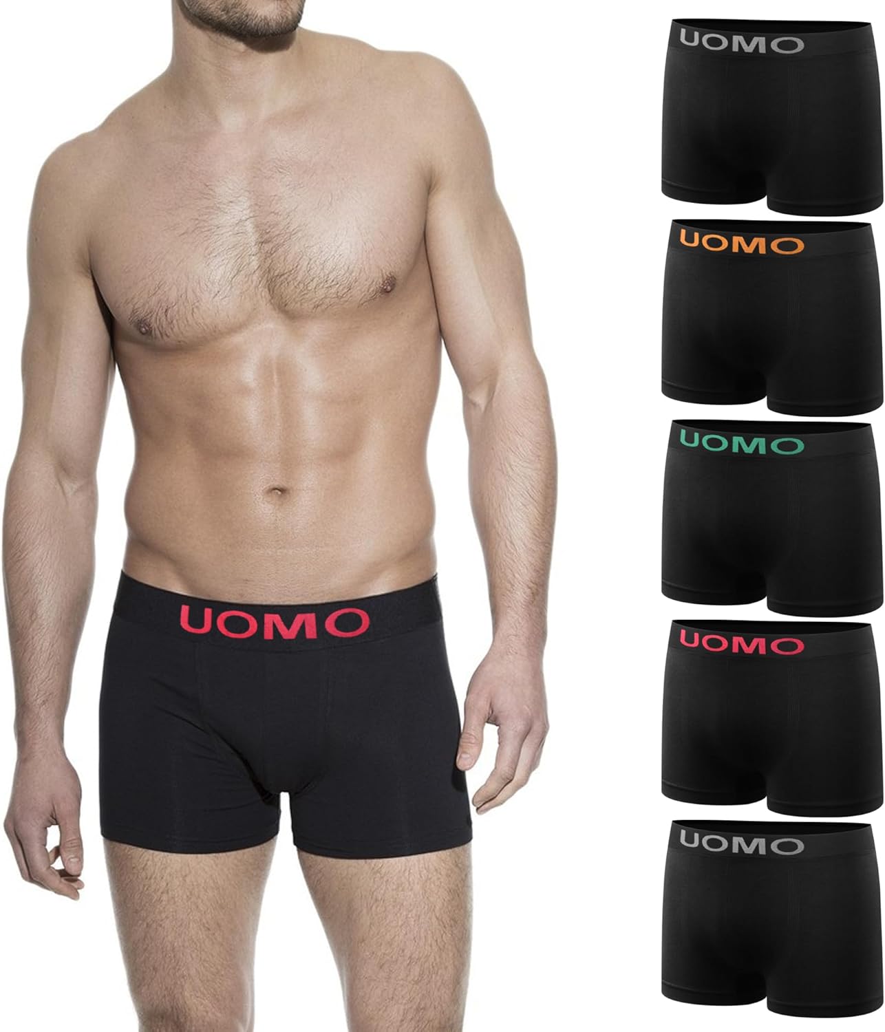 Thumbnail 1 de L&K 10er Pack Herren Retroshorts Boxershorts aus Mikrofaser (10 Modelle) – 1209