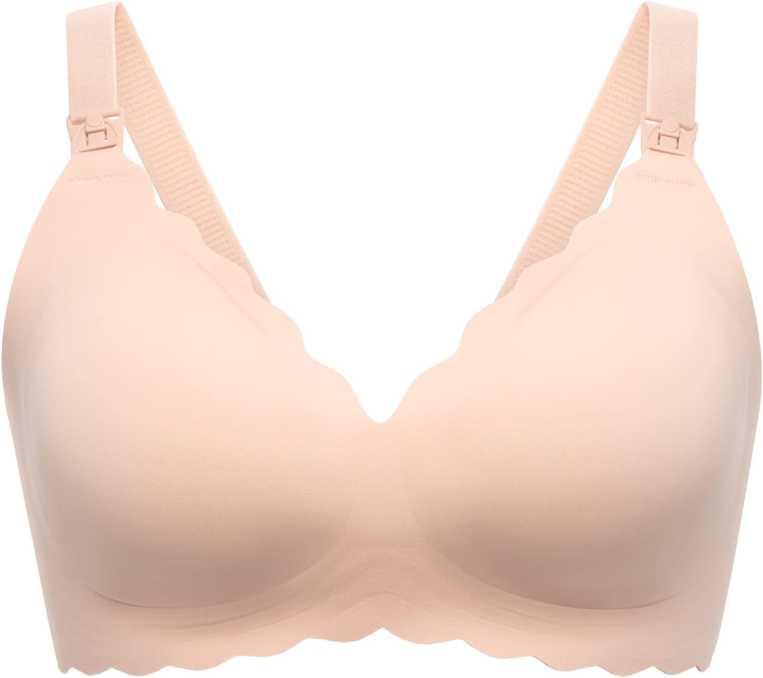 Detalle de momcozy Still-BHS: Nahtloser Still-BH ohne Bügel mit Jelly-Strip-Technologie