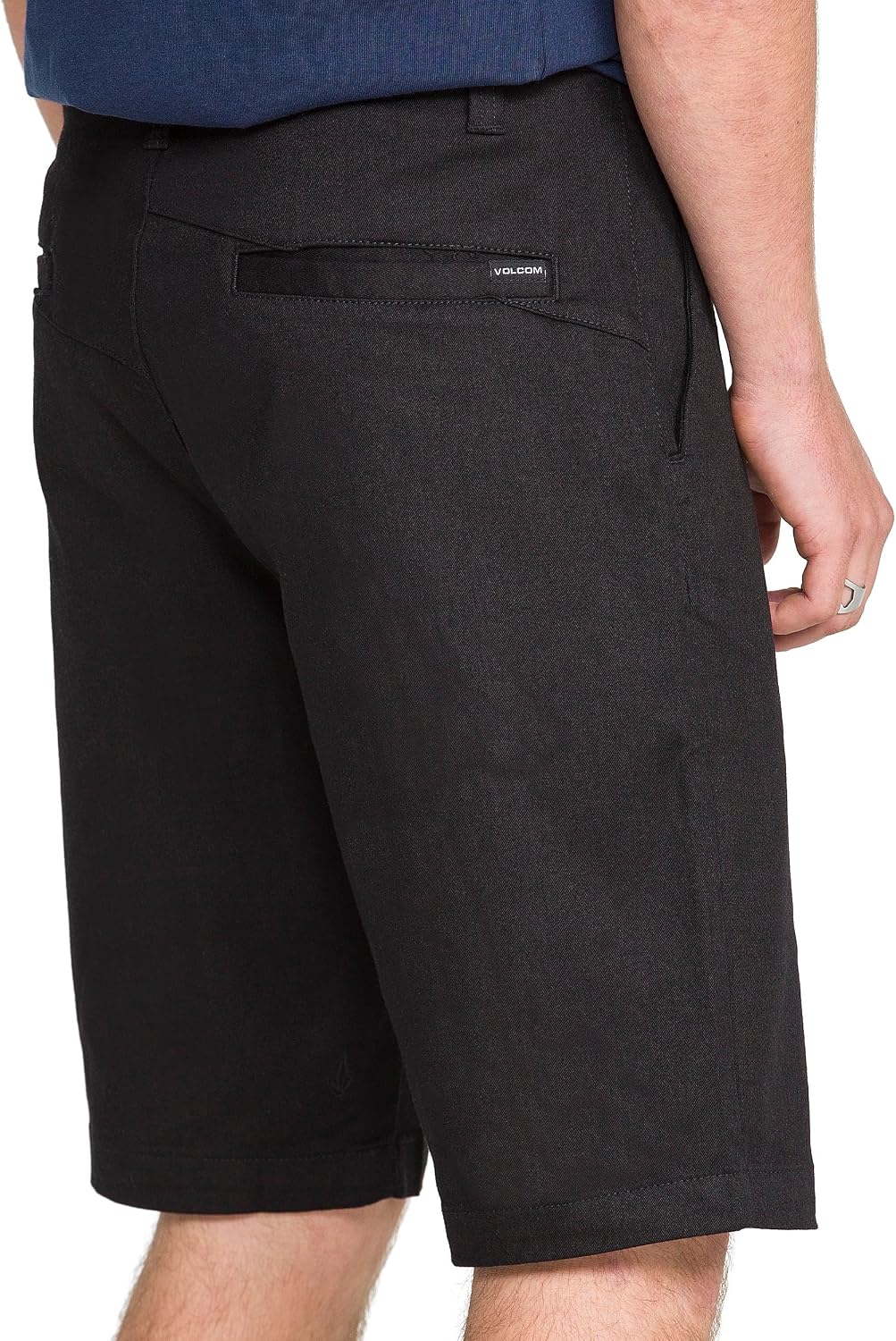 Detalle de Volcom Vmonty Stretch 22 Chino Shorts – Casual et Confort au Quotidien, Coupe Relaxed