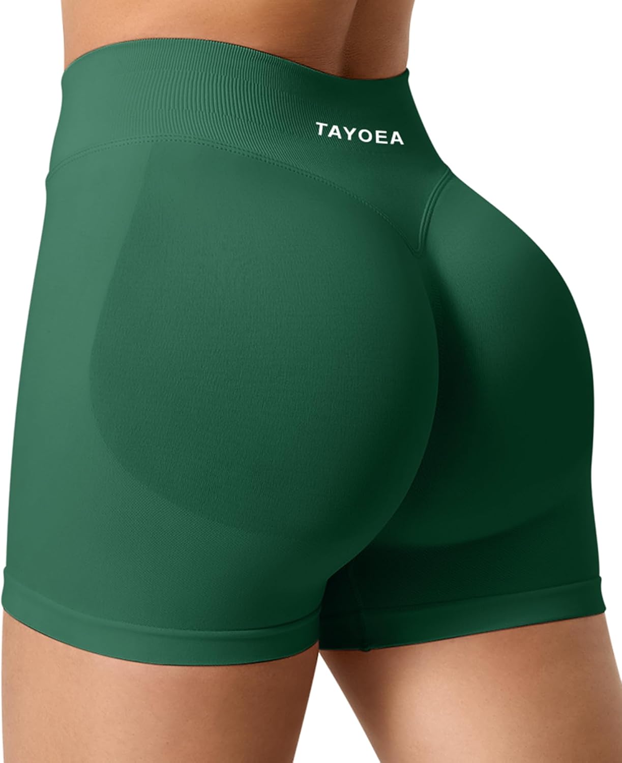 Thumbnail 1 de TAYOEA Damen Sportshorts Scrunch Push Up Nahtlos – Kurze Leggings, Po-Lifting und Yogahosen