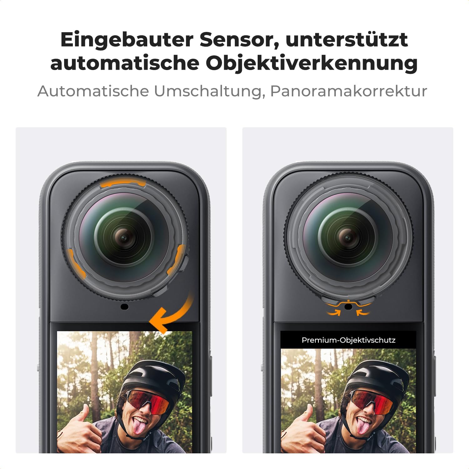 Thumbnail 3 de K&F CONCEPT Objektivschutz Insta360 X5