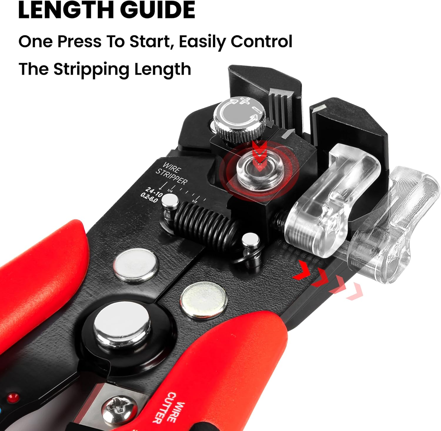 Thumbnail 5 de KAIWEETS 3‑in‑1 Wire Strippers AWG 10–22