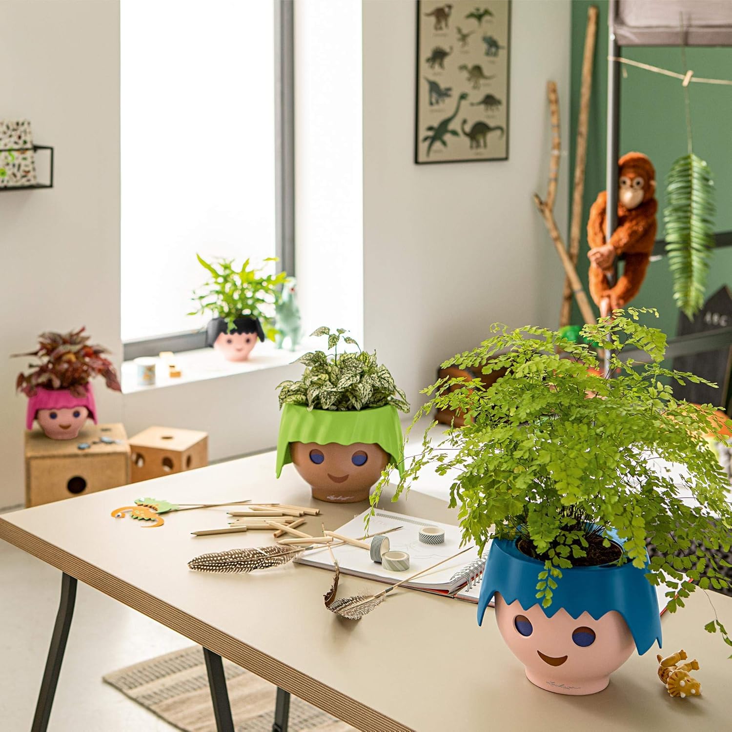 Thumbnail 6 de LECHUZA OJO Pflanzgefäß Apple Green 19042