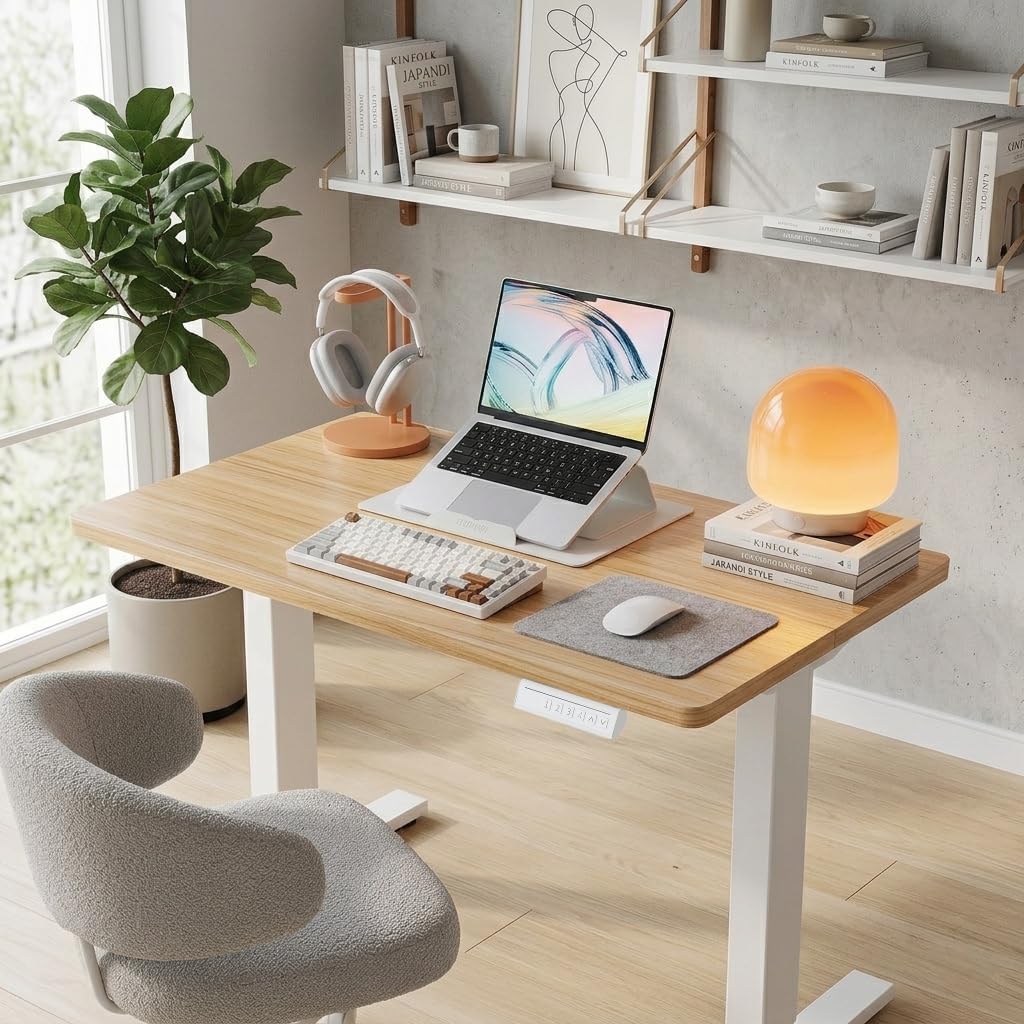 Detalle 2 de HUANUO 32in Small Electric Standing Desk