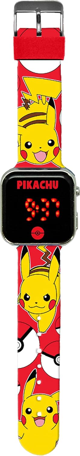 Thumbnail 5 de Nintendo Kids Euroswan Reloj LED Pokémon POK4320, multicolor