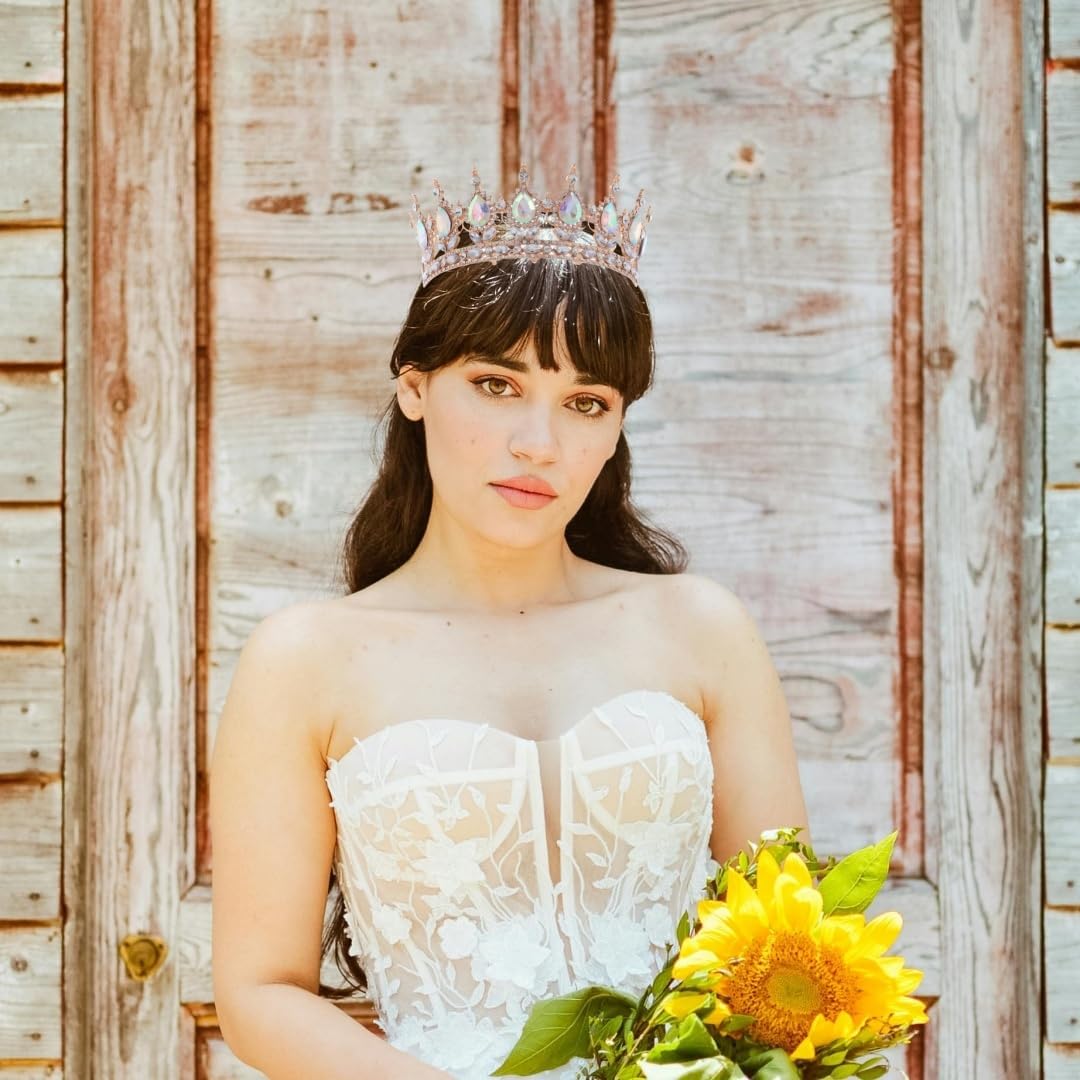 Thumbnail 5 de Princess Tiaras Crystal Full Round Tiara 15 cm