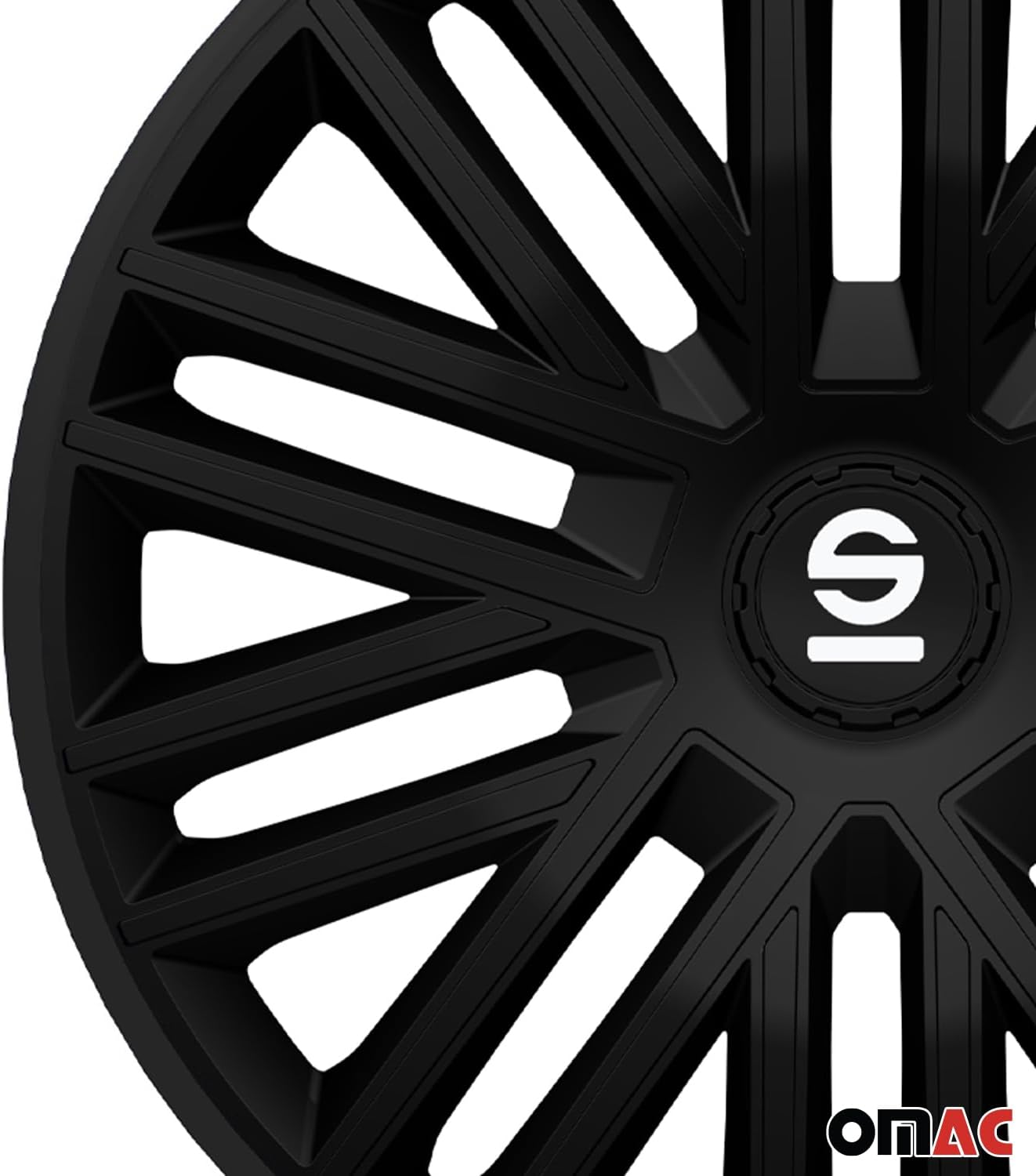 Thumbnail 6 de Sparco Wheel Covers Bergamo 16-inch in Black (Set of 4)