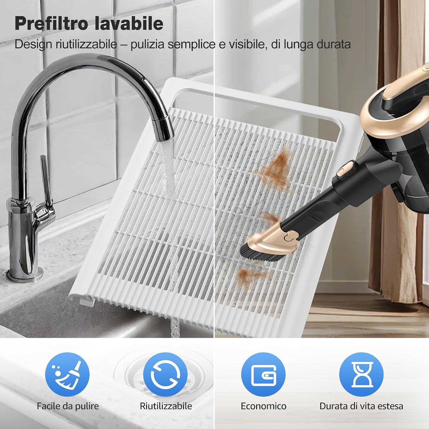 Thumbnail 6 de KNKA APH4000 Purificatore d'aria: potenza HEPA per ambienti fino a 120 m²