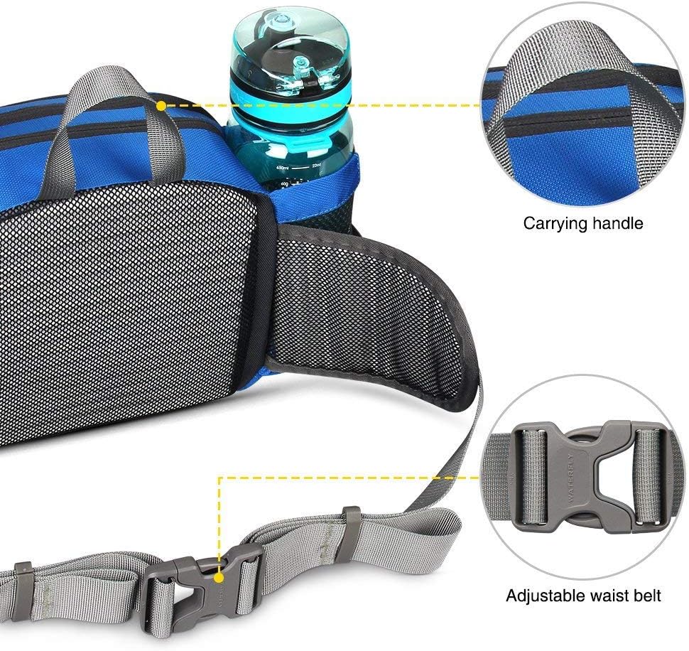 Thumbnail 3 de WATERFLY Gürteltasche mit Flaschenhalter – wasserdichte Hüfttasche für Hundetraining, Wandern & Reisen