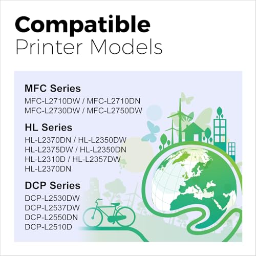 Detalle de myCartridge Toner TN2420 para Brother L2710DW y más 🖤