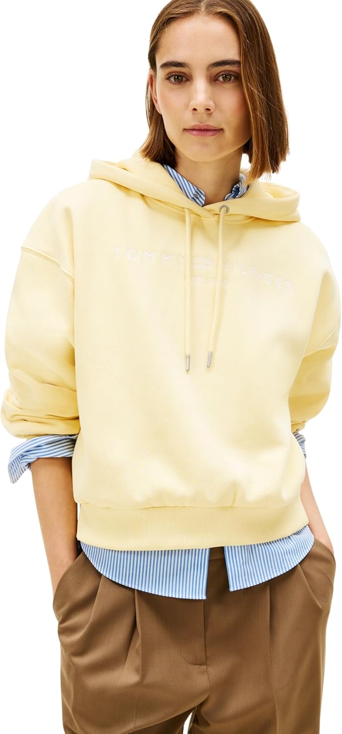 Thumbnail 6 de Tommy Hilfiger Corp Logo Mdrn Hoodie Ww0ww47832: felpa con cappuccio da donna