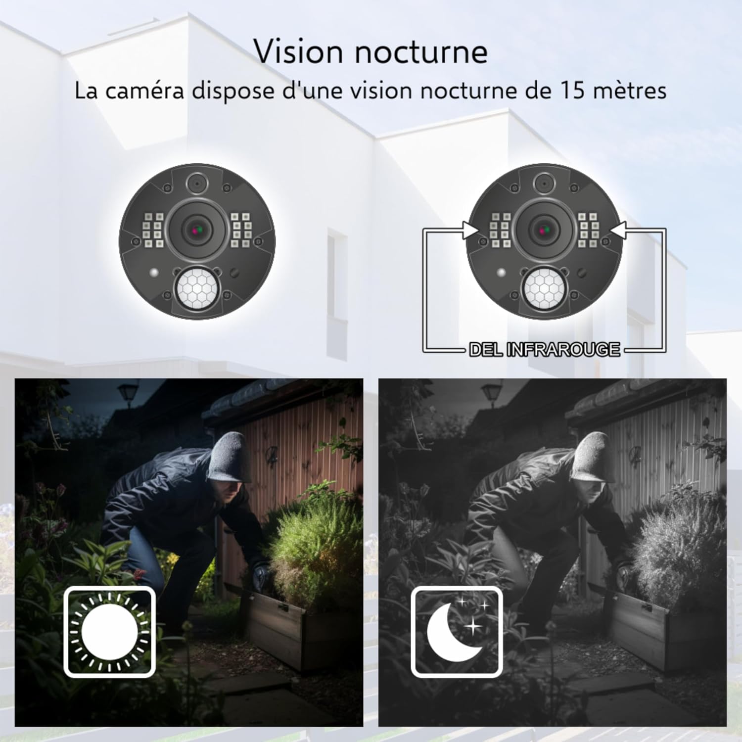 Thumbnail 5 de ELRO CZ40RIPS Kit de caméra de Surveillance sans Fil Full HD 1080p avec écran 7" et Application