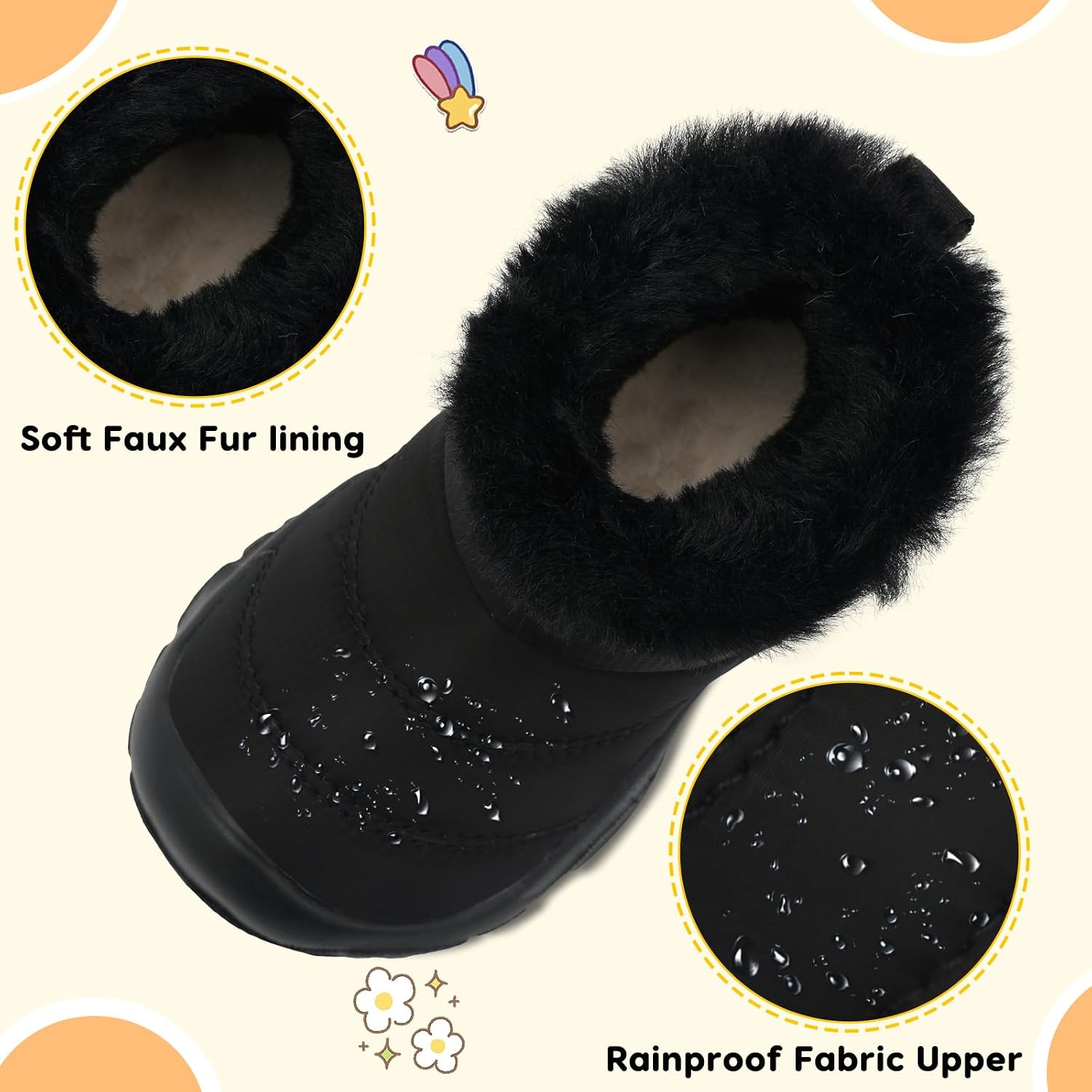 Detalle 1 de Scurtain Toddler Snow Boots, Slip-On