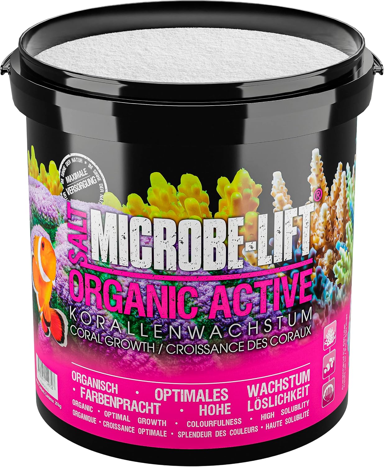 Detalle de ARKA Organic Active Salt – syntetyczna sól morska 20 kg z boosterem koralowców