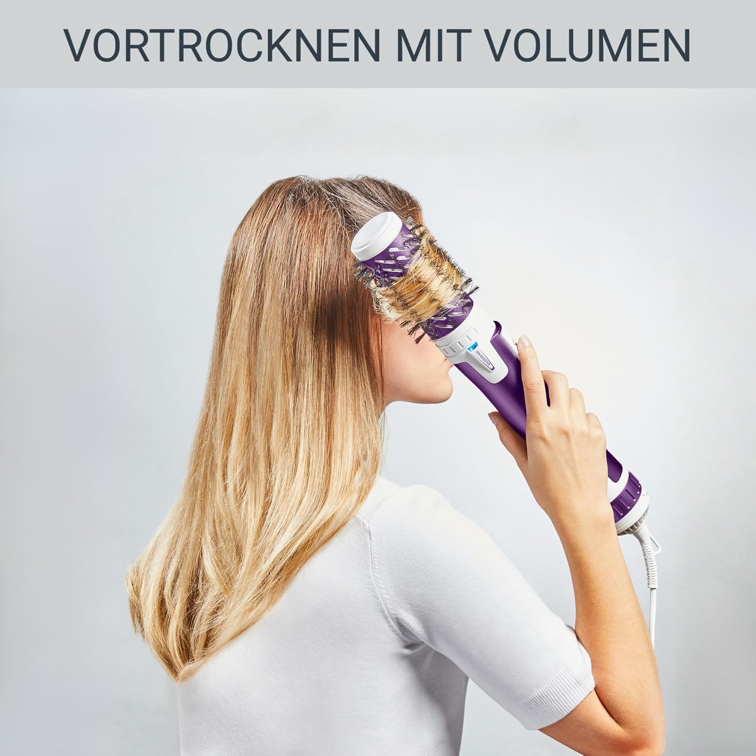 Thumbnail 1 de Rowenta Rotierende Warmluftbürste Brush Activ Volume & Shine CF9530 (Keramik, 2 Bürstenköpfe)