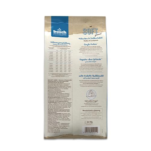 Detalle 2 de Bosch HPC Soft Junior Welpenfutter Hühnchen & Süßkartoffel, 2,5 kg