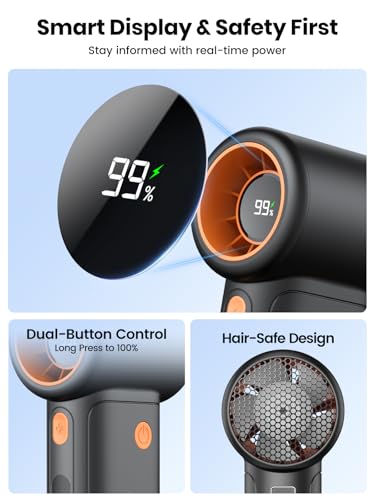 Thumbnail 6 de Warmco H3 10000mAh Handventilator – Tragbarer Ventilator mit USB‑C Laden und langer Laufzeit