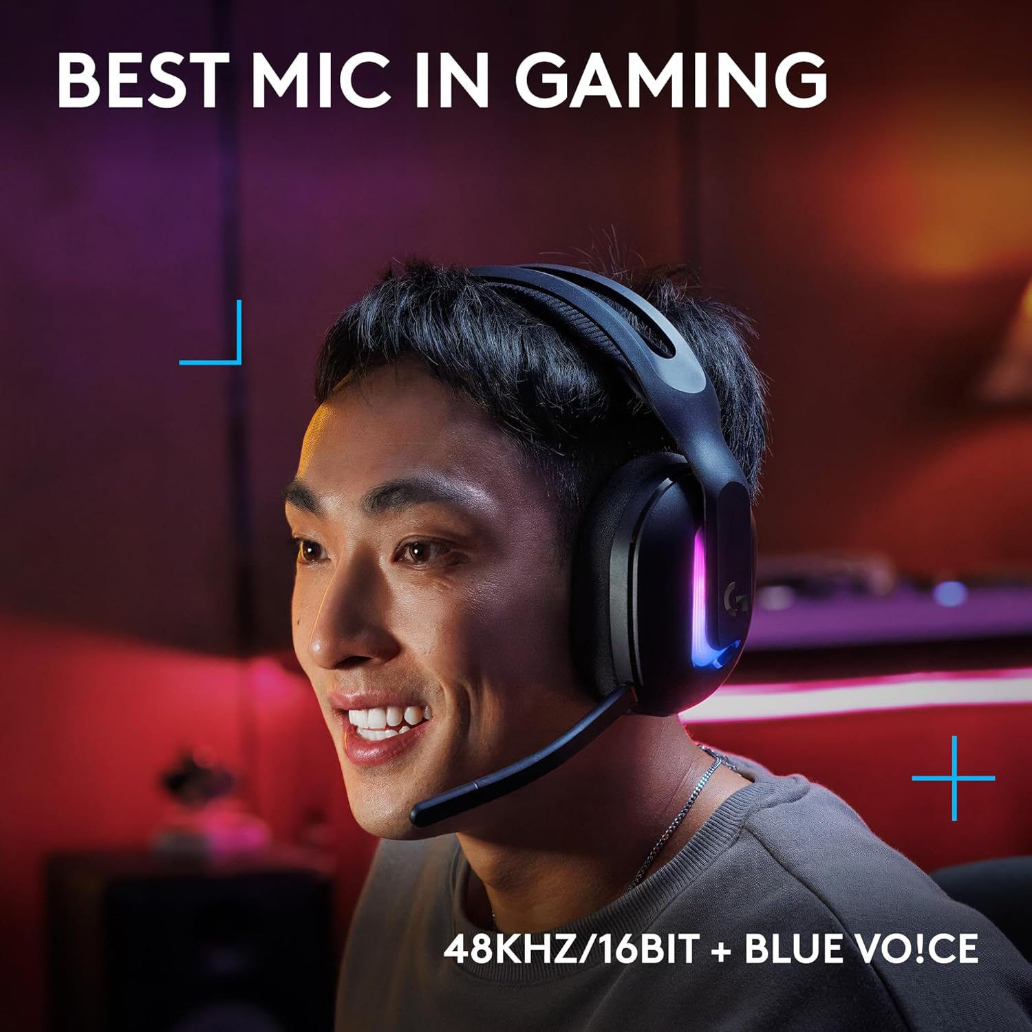 Detalle de Logitech G G522 wireless gaming headset Bluetooth