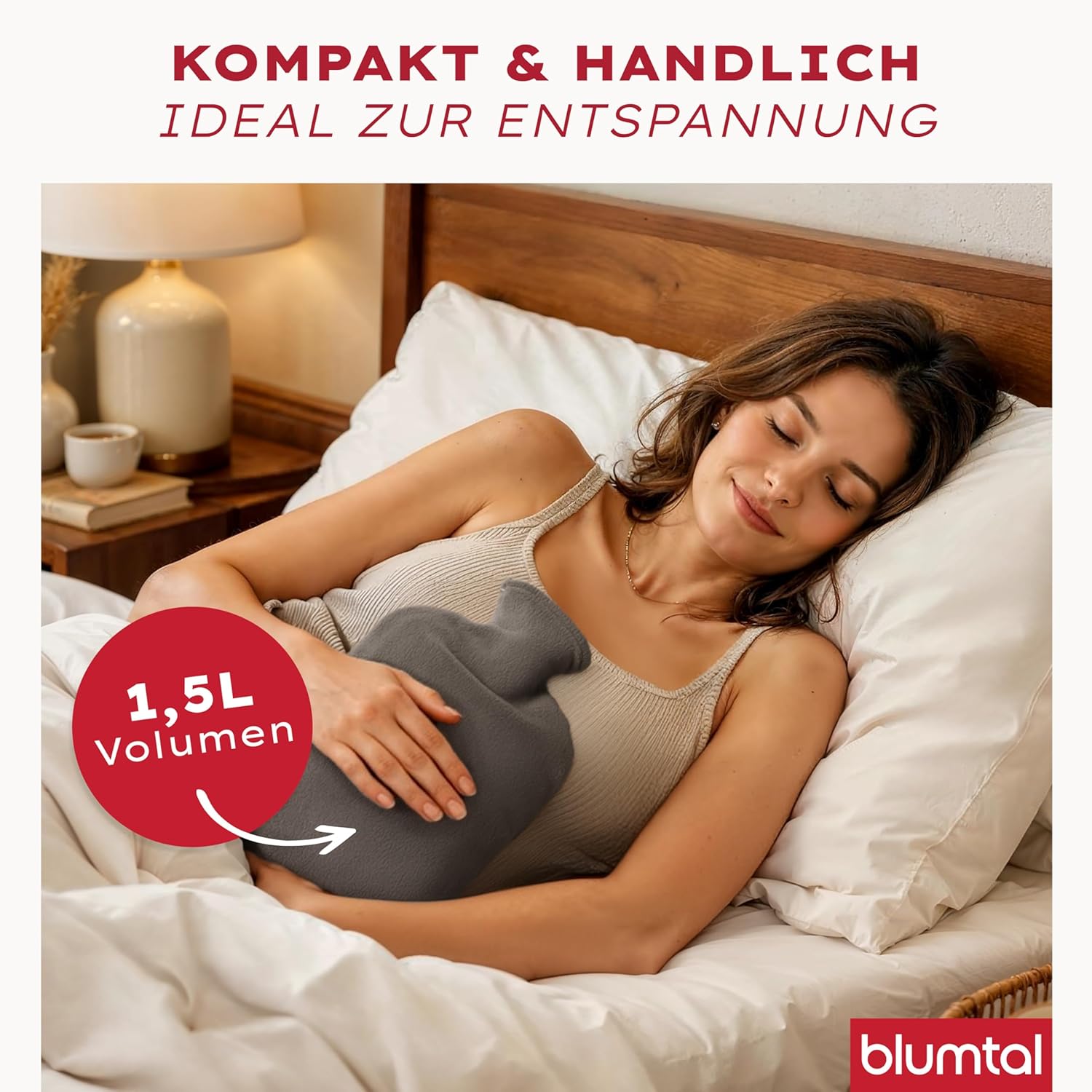 Thumbnail 6 de Blumtal Premium Wärmflasche 1,5L
