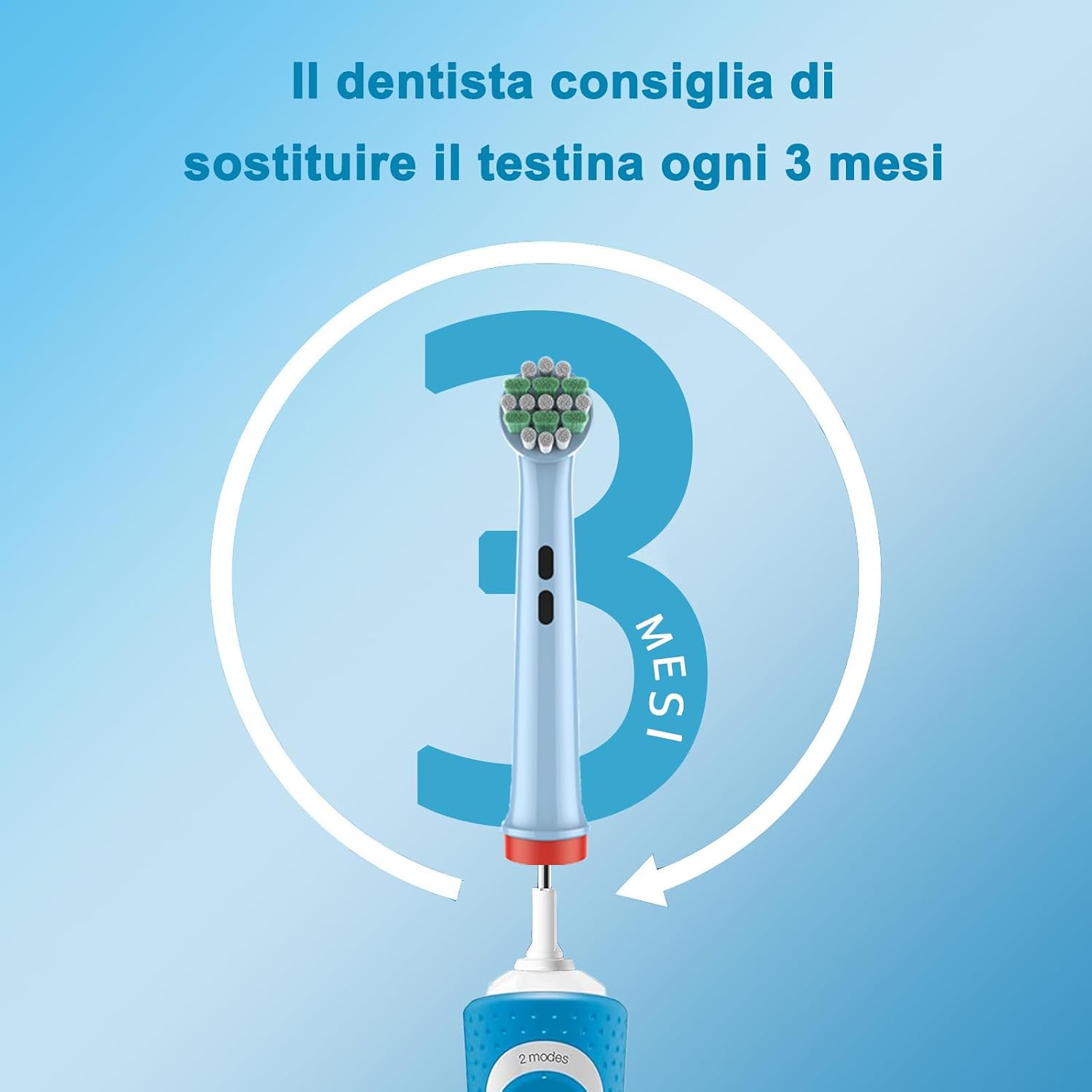Thumbnail 4 de OddeKey Testine Oral B 8 pezzi 🪥