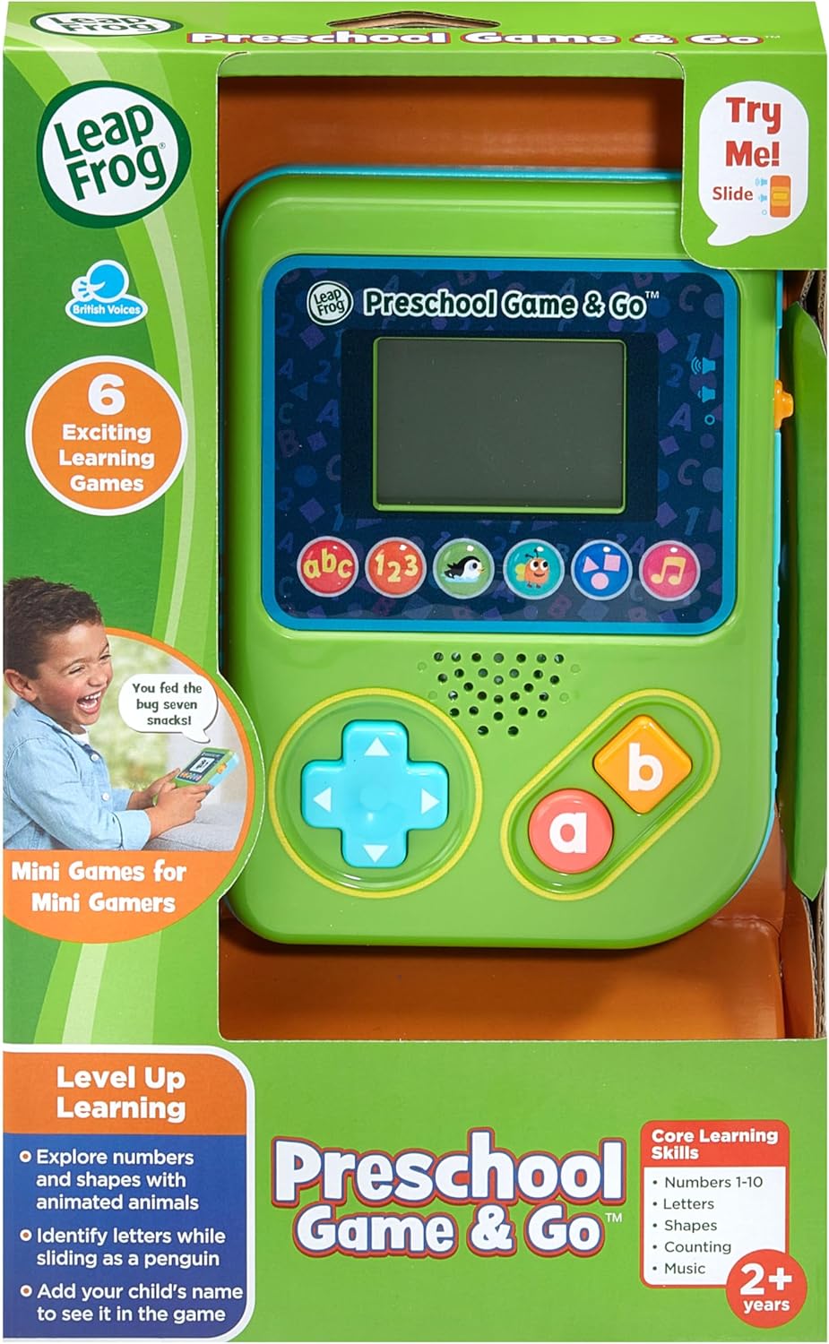 Thumbnail 3 de LeapFrog Preschool Game & Go interactive learning game (6 games & activities) for ages 2–4+