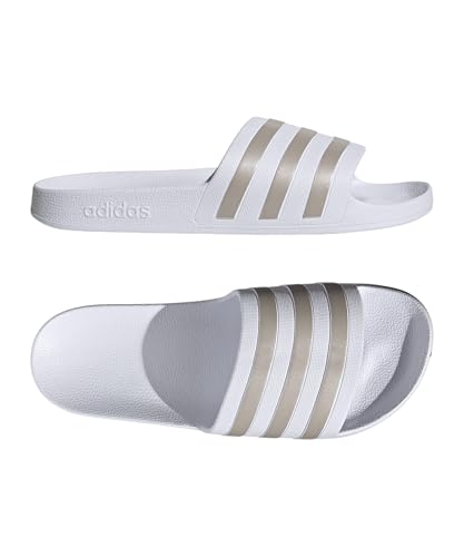 Thumbnail 1 de adidas Adilette Aqua Slides Unisex adulto - Cloud White / Platinum, talla 39 EU