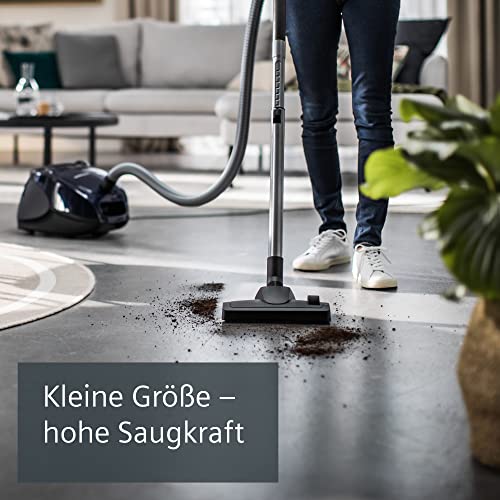 Detalle 2 de Siemens Staubsauger mit Beutel synchropower VS06B1110 – leistungsstark, hygienisch und kompakt