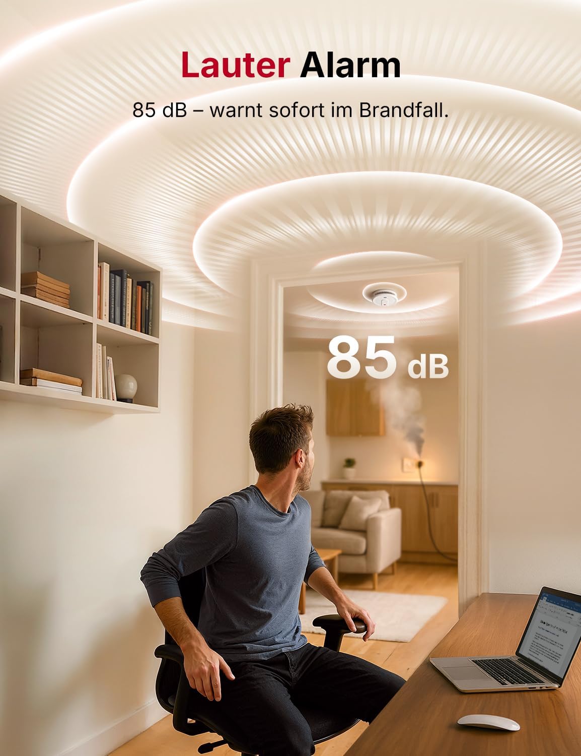 Thumbnail 6 de X-Sense XS0G-SN Rauchmelder 10 Jahre Batterie