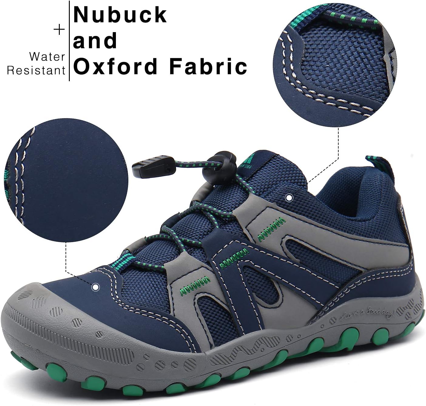 Thumbnail 1 de Mishansha Kids Hiking Boots for Toddler Boys & Girls — Water-Resistant, Anti-Collision, Non-Slip Outdoor Sneakers