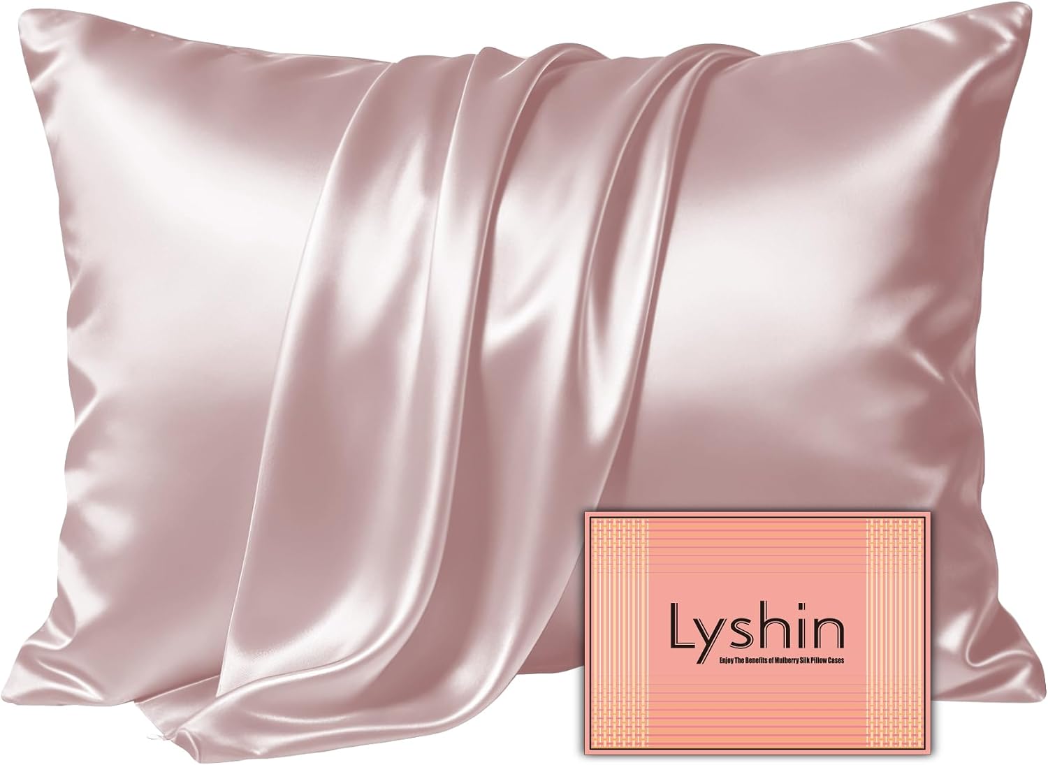 Detalle de LYSHIN Silk Pillowcase, 19 Momme