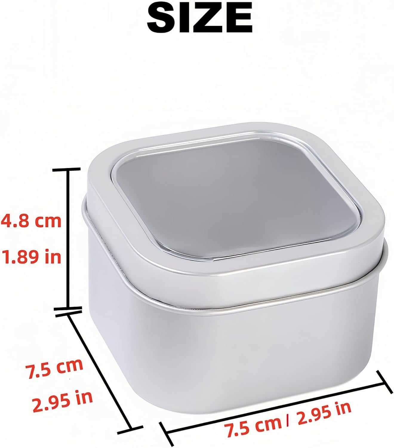 Detalle 2 de LJY Metal Tins 8 oz