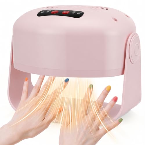 Detalle de VeftBltrem 600W Nail Dryer Machine: Fast, Flexible and Quiet for Home or Salon