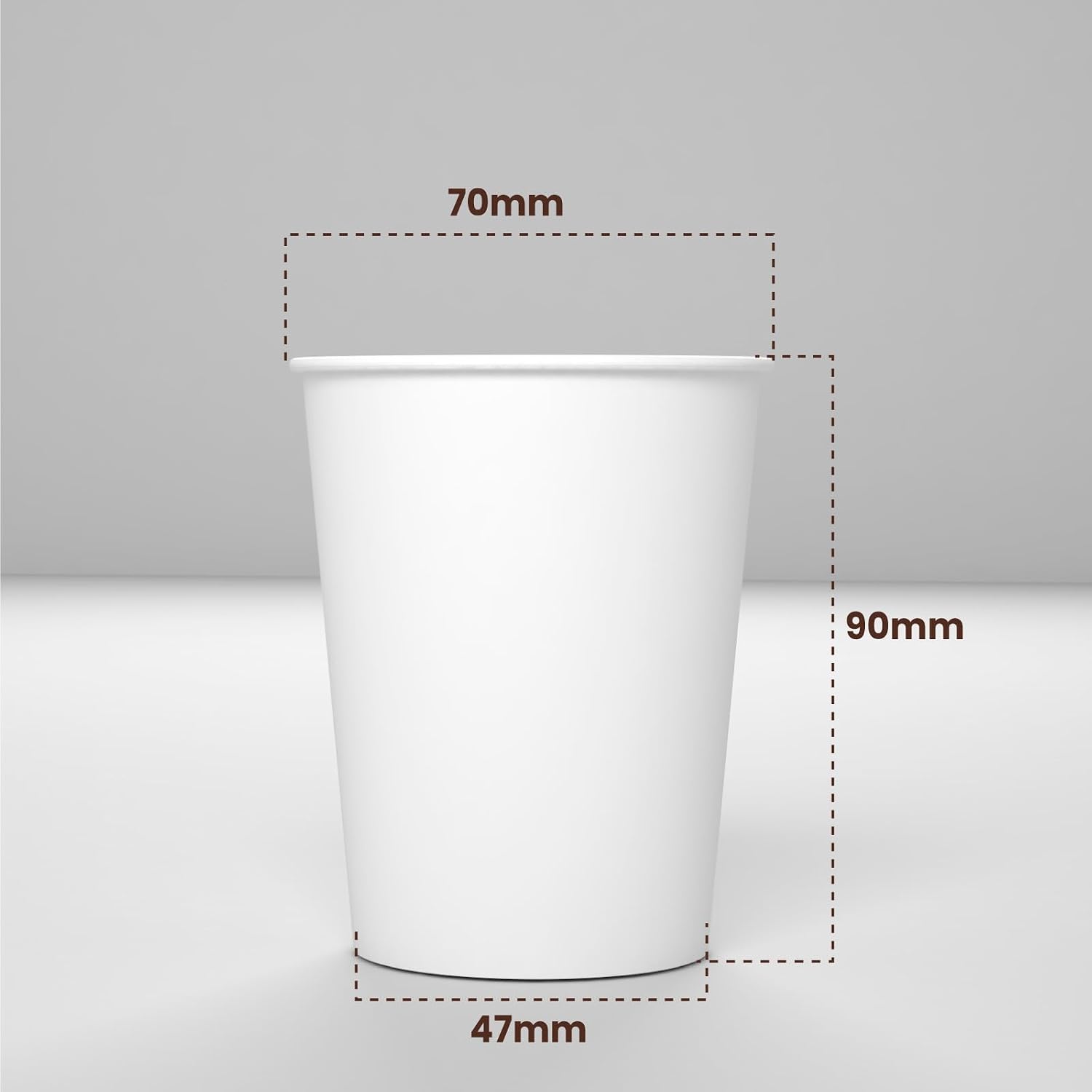 Detalle 2 de Baciato Caffè 1000 bicchieri carta 200ml 🥤