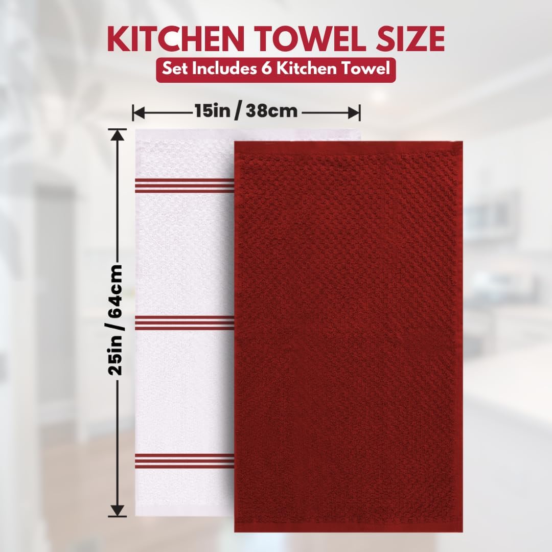 Thumbnail 3 de Infinitee Xclusives Kitchen Towels 15 x 25 Inches