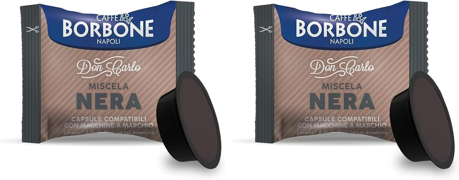 Thumbnail 6 de Caffè Borbone Don Carlo Miscela Nera 100 Capsule Lavazza A Modo Mio