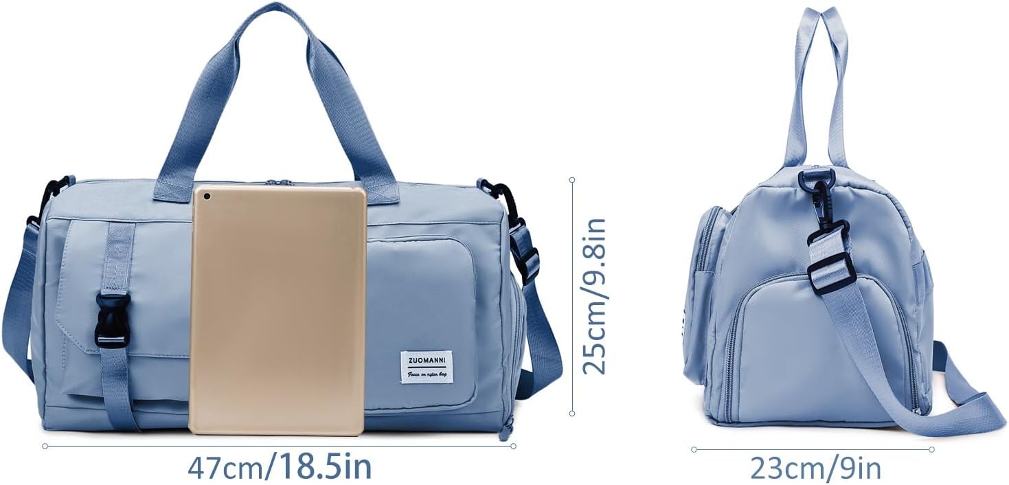 Detalle de Artmitz Travel Bag Weekend Bag for Women with Shoe Compartment