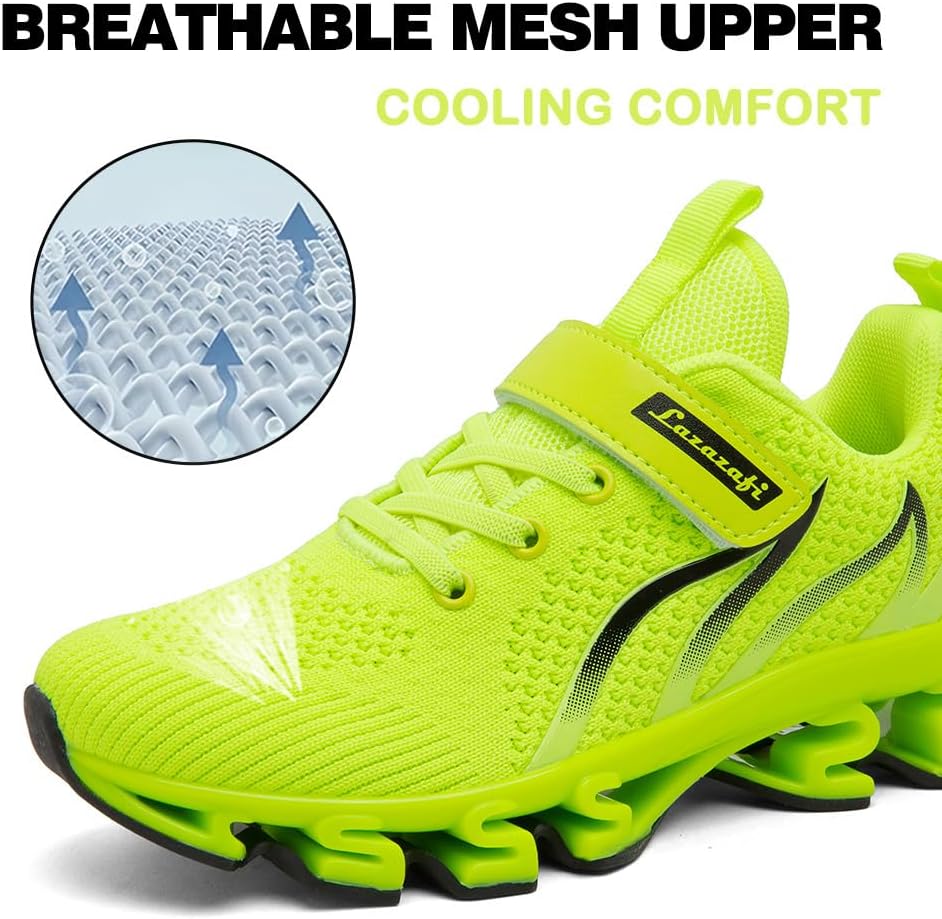 Thumbnail 2 de LAZAZAFI Kinder Sneaker – leichte, atmungsaktive Outdoor-Sneaker mit Klettverschluss