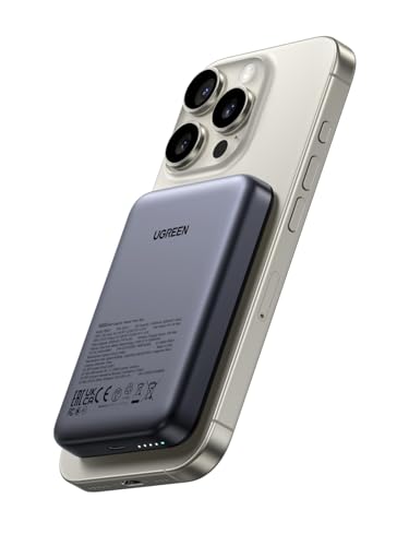 Thumbnail 8 de UGREEN Zapix Batterie Externe MagSafe 10000mAh — Charge rapide USB-C PD 20W et sans fil Qi 7,5W