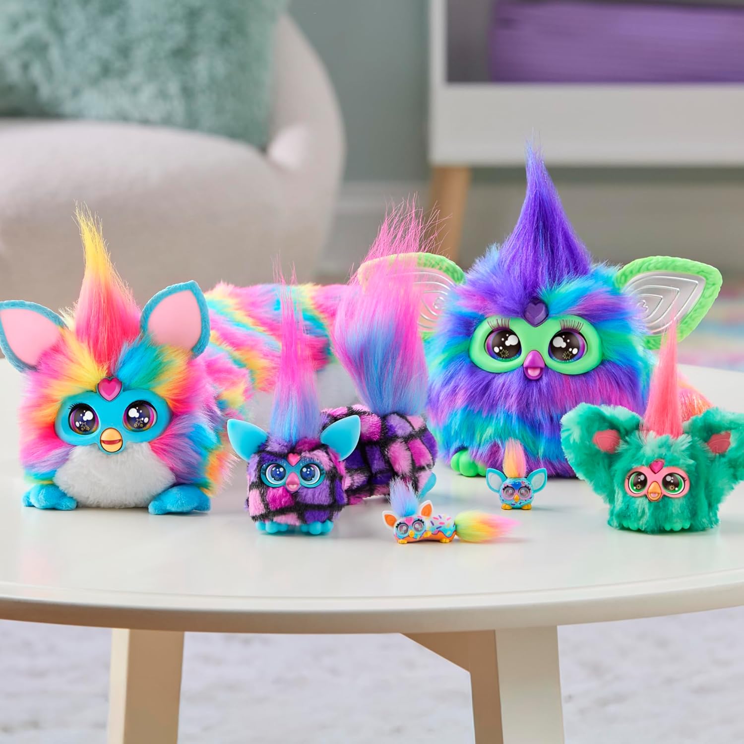 Thumbnail 6 de Furby DJ Furblets Berry‑Cup‑Cake peluche