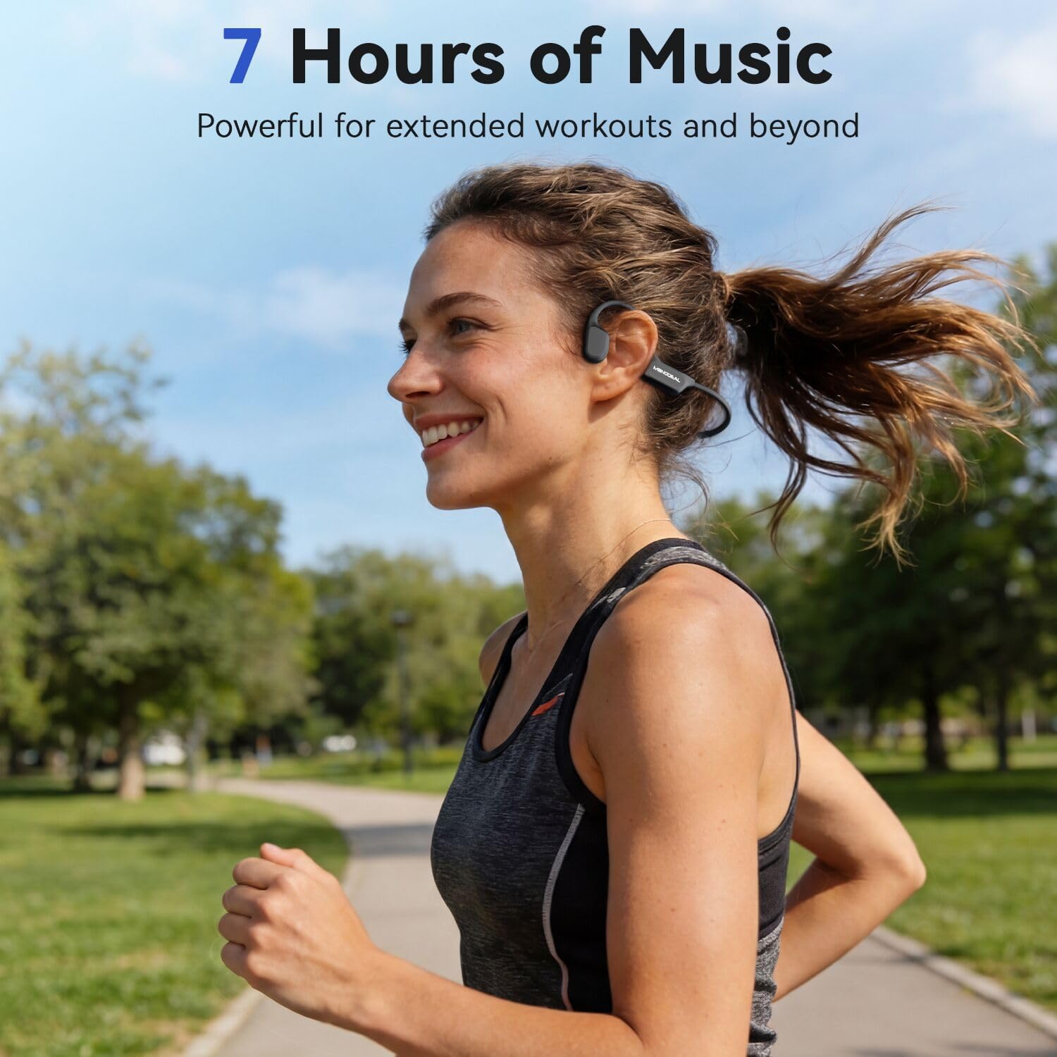 Thumbnail 5 de MONODEAL Knochenschall-Kopfhörer fürs Schwimmen: Bluetooth 6.0, IPX8, 16 GB MP3