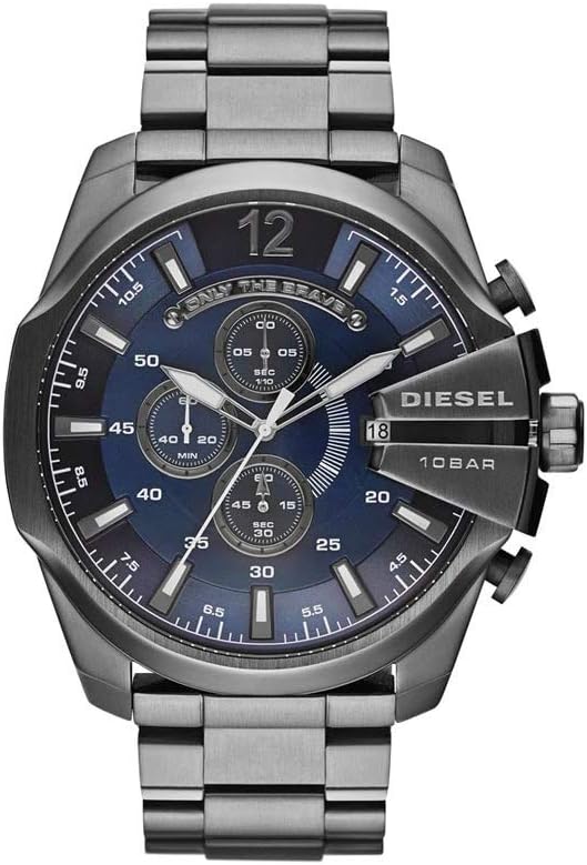 Thumbnail 6 de Diesel Mega Chief Herrenuhr – Chronograph, Edelstahlband, 51 mm Gehäuse