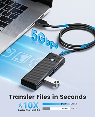 Thumbnail 2 de ORICO Hub USB 3.0, 4 ports, 100 cm ⚡