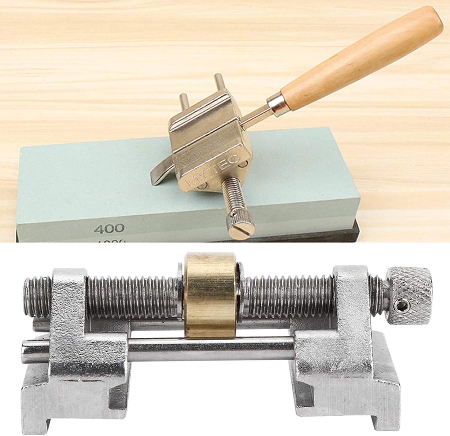 Thumbnail 1 de Winkelschärfer mit Messerschärferrolle aus Edelstahl – Honführung für Holzwerkzeuge