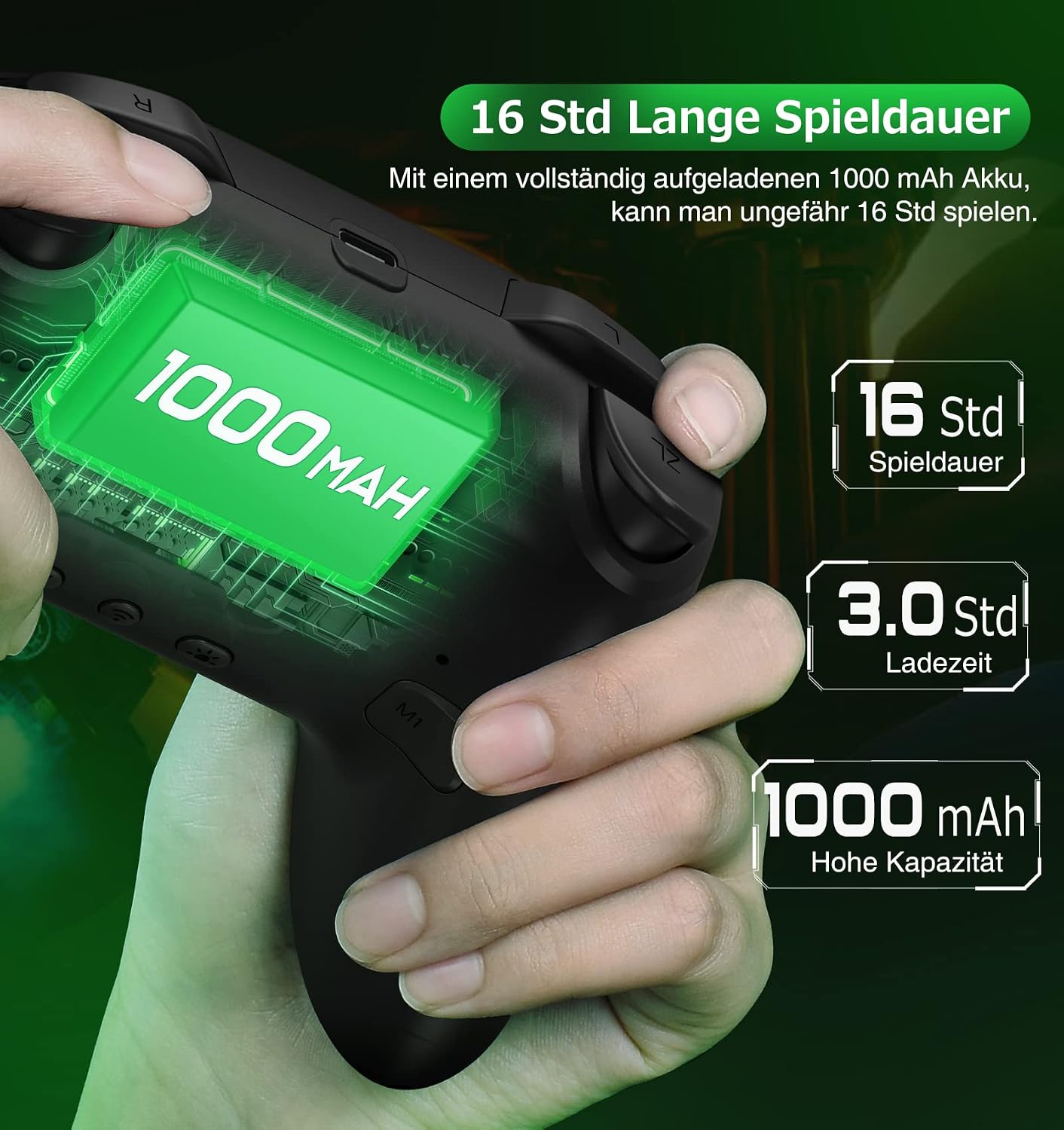 Thumbnail 6 de HELLCOOL Switch Controller Wireless – Pro Controller für Switch
