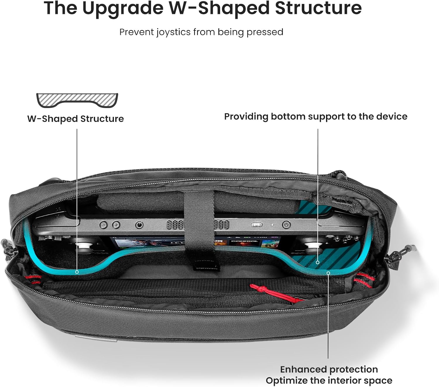 Thumbnail 4 de tomtoc Carrying Case for Steam Deck OLED 1 bag