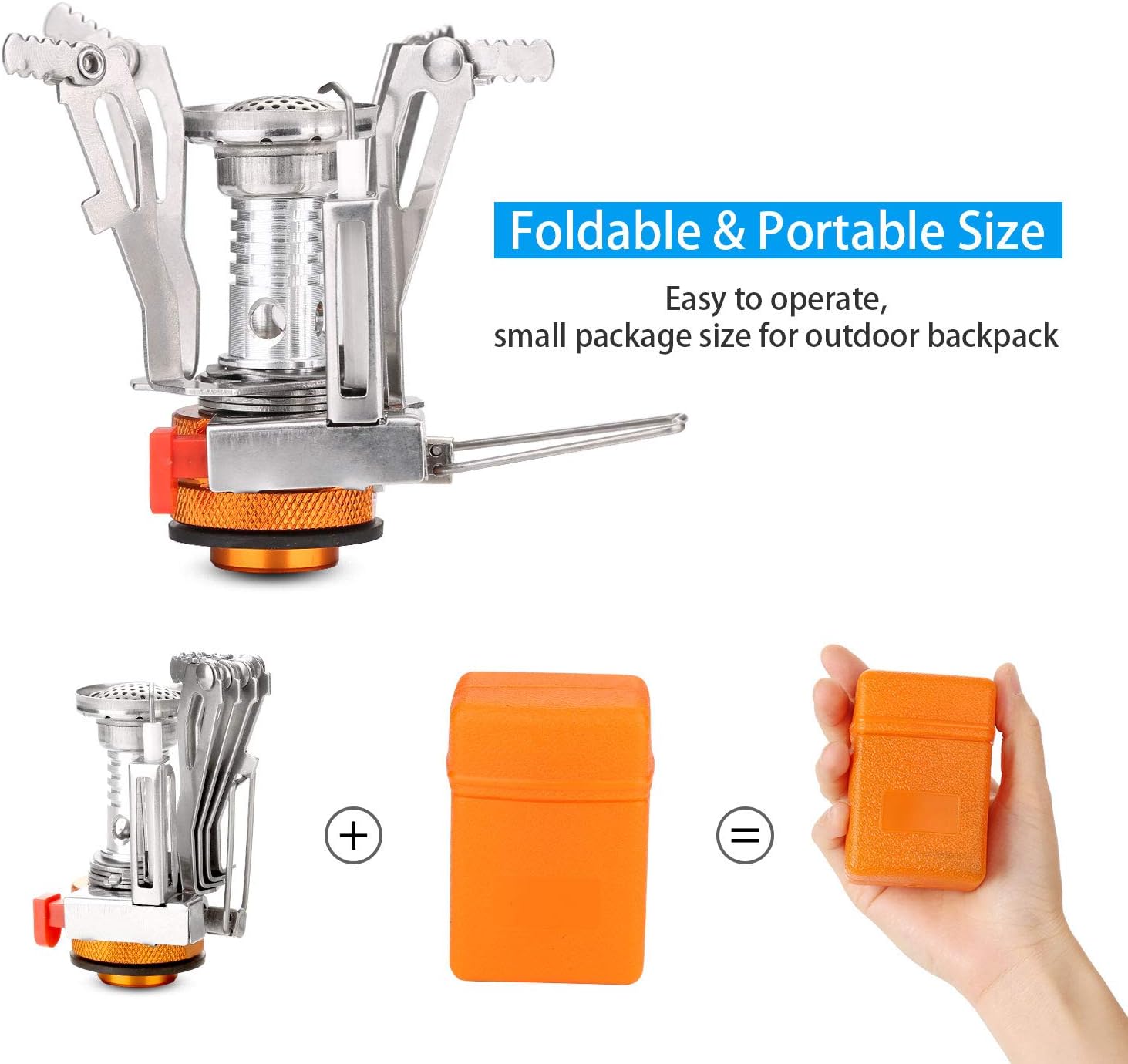 Detalle 2 de Odoland Camping Cookware Set for 1-2 People