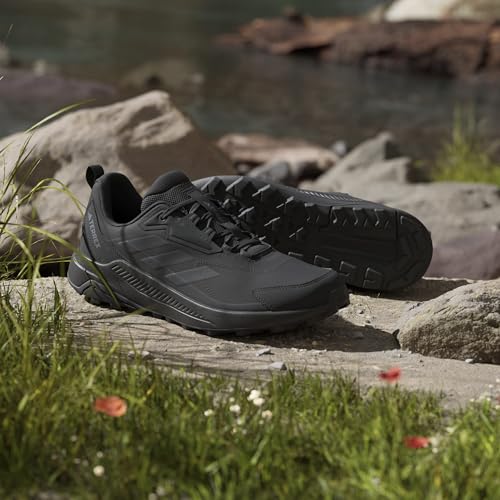 Detalle de adidas Terrex Anylander Uomo: Scarpe da trekking robuste e comode (Core Black/Grigio) – 45 1/3 EU